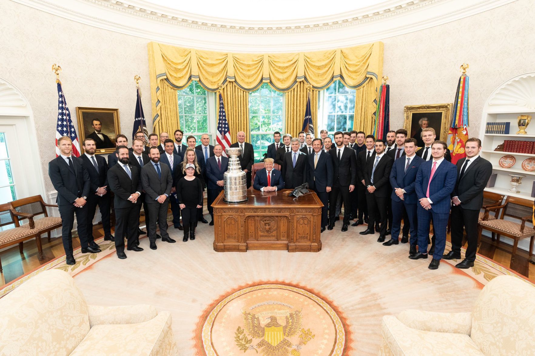 In the Oval Office